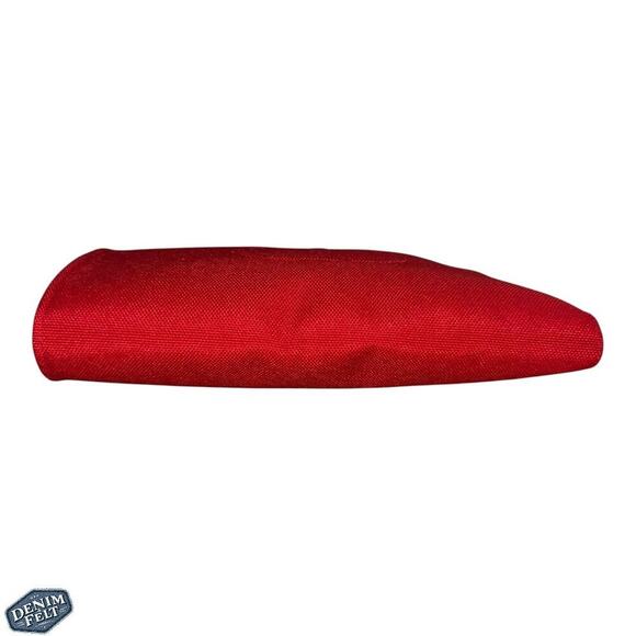 Christian Dior Beauté Red Canvas Travel Cosmetic Pouch – Embossed CD Logo NEW!♥️ - Picture 3 of 9